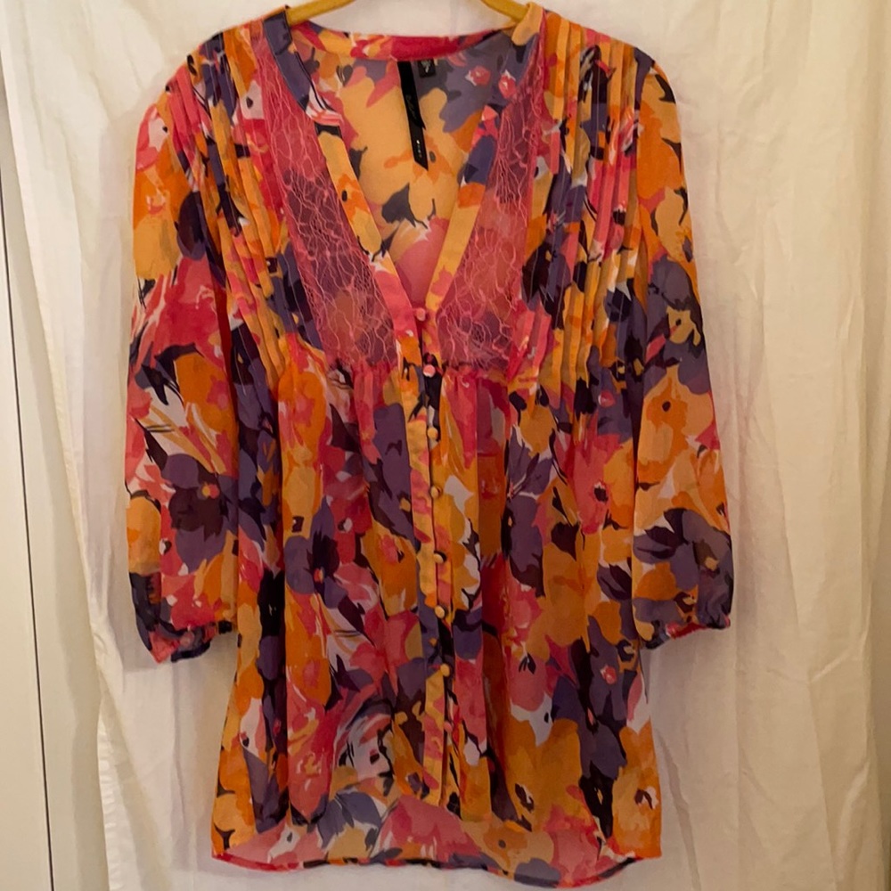 Bellatrix Floral Peasant Top
